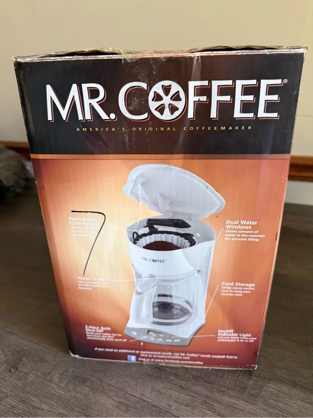 Mr. Coffee 12-Cup Programmable Coffee Maker in White